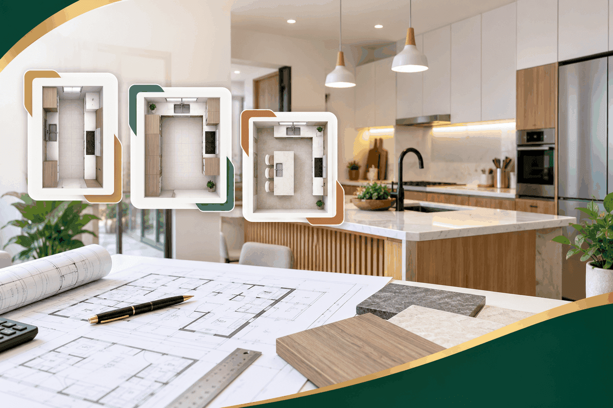 Layout Planning for HDB, BTO & Resale Kitchens